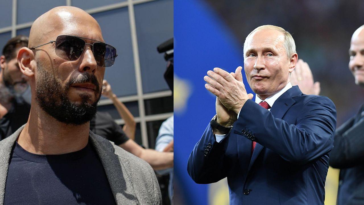 “Top P”: Andrew Tate Gushes Over Vladimir Putin for Allegedly Snubbing Emmanuel Macron’s Handshake