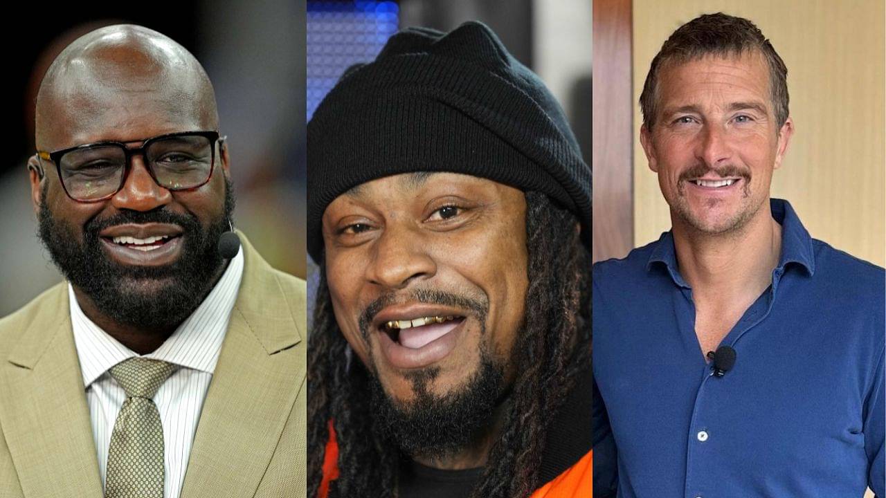 Shaquille O’Neal Reminds Fans Of the Time When Former RB Marshawn Lynch Took Away the Spotlight From Bear Grylls on Man vs Wild