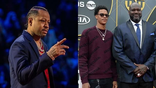 "Every Hooper In the World Wants a Crossover Like You": Shaquille O'Neal's Son Shareef Reassures Allen Iverson of His Greatness Despite Never Winning a Ring