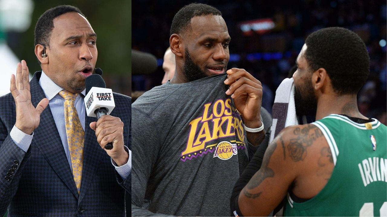 6 Years Before Claiming Michael Jordan Texted Him At 5:54 AM, Stephen A Smith Was Exposed By LeBron James For Falsely Reporting On Kyrie Irving