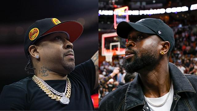 "People Wanted Me To Be 35 Years Old Right Then": 'Honored' Dwyane Wade Resonates With Allen Iverson's Message Of Wanting To Be Himself