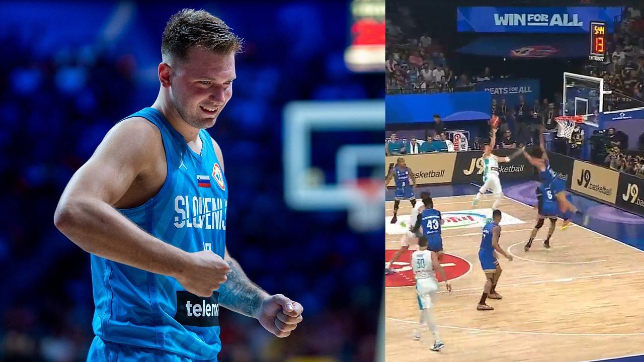“Luka Doncic Is Toying With Them!”: NBA Twitter Reacts to Slovenian Sensation Almost Injuring 2 Players With 1 Move at 2023 FIBA World Cup