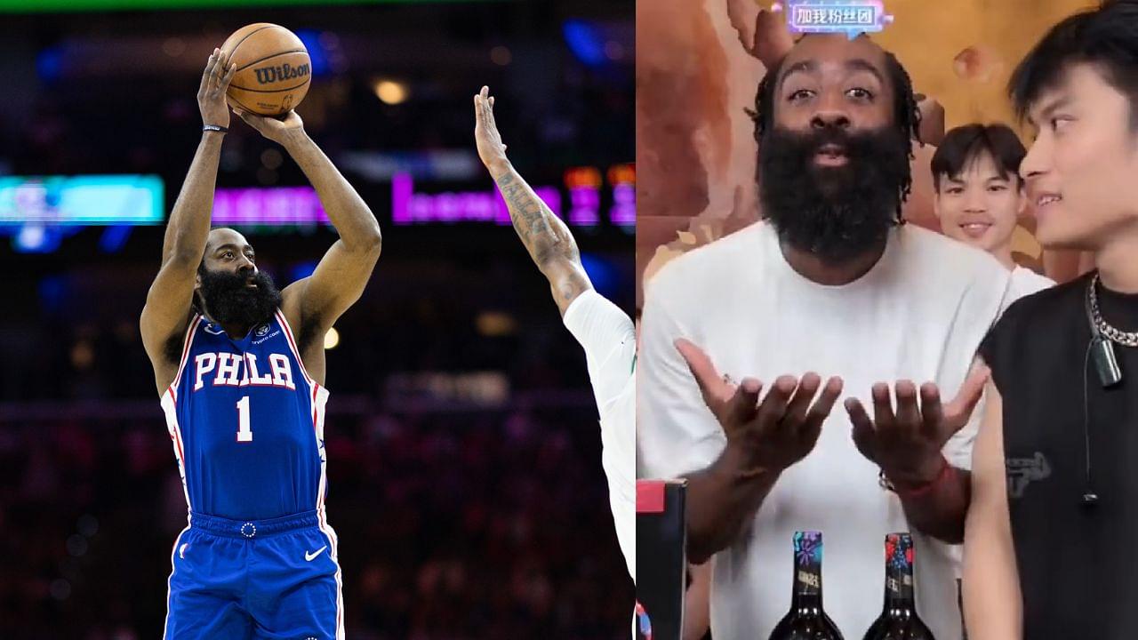 James Harden ‘Loses It’ After Selling $179,900 Worth of Wine in 10 Seconds, Does Cartwheels to Thank His Chinese Fans