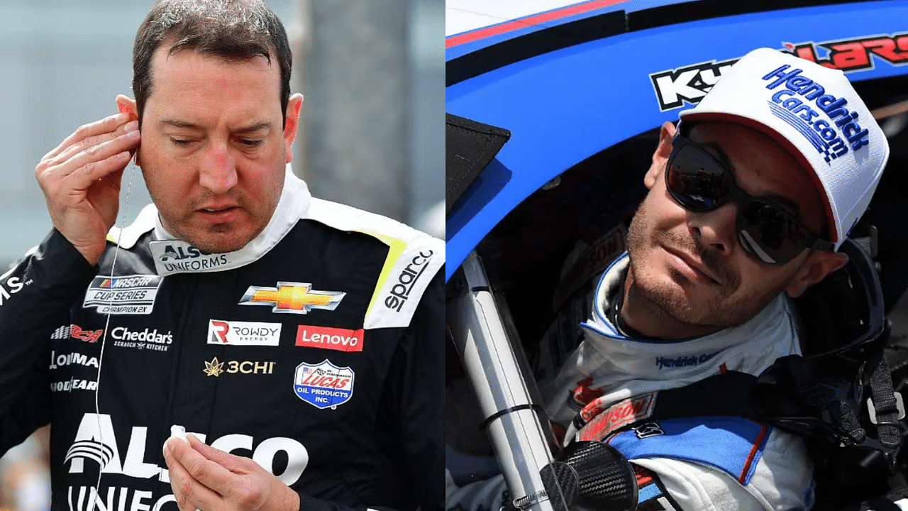 “I’m No Kyle Larson”: Kyle Busch Hails Hendrick Motorsports Driver After Struggling in His Dirt Race