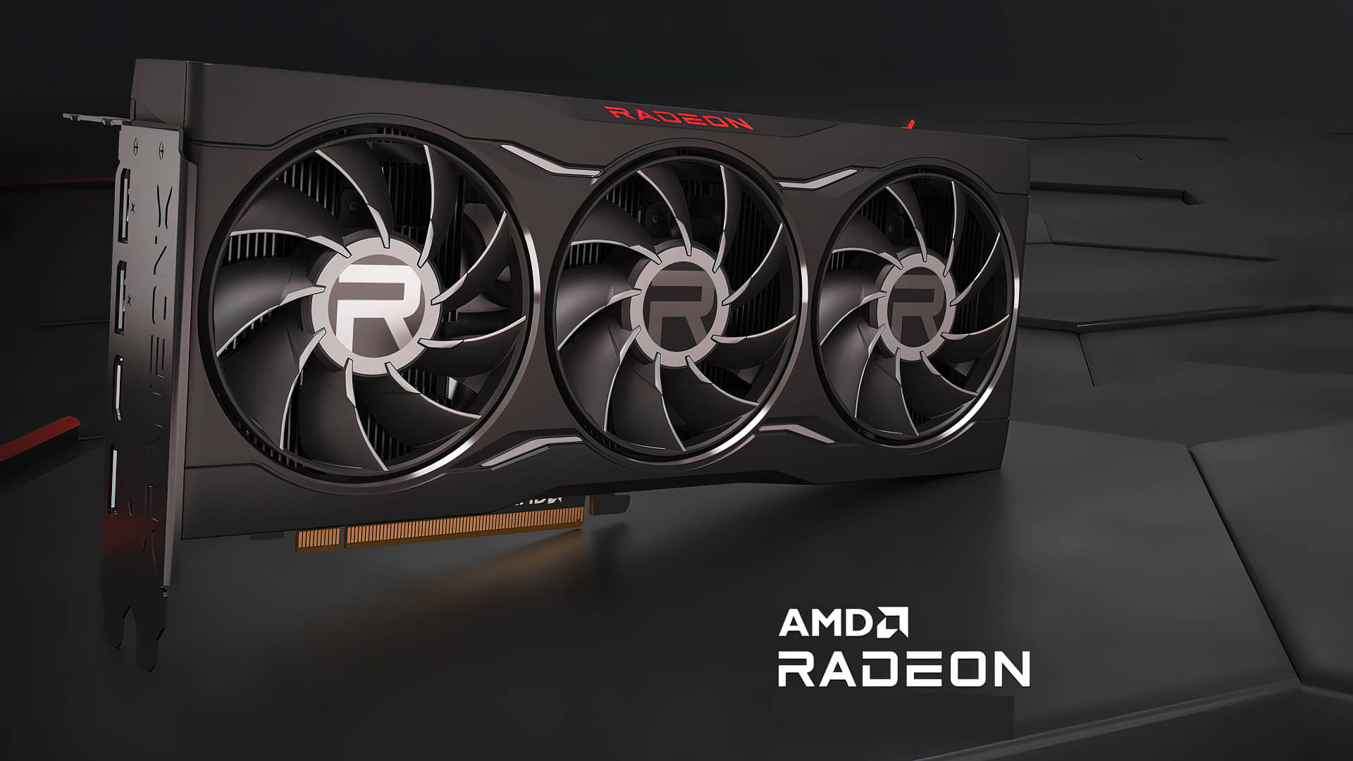 An image showing a Radeon graphics card from AMD
