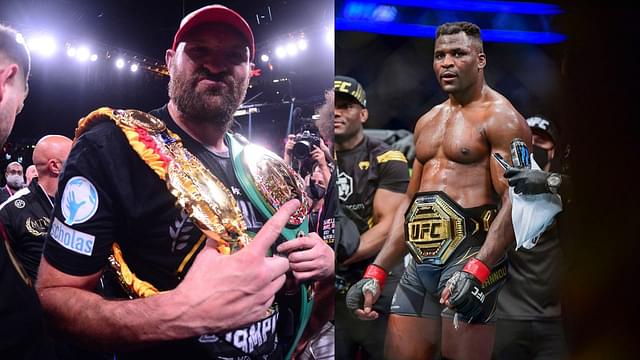 Ahead of Francis Ngannou’s $10,000,00+ Debut, Tyson Fury Receives Aid From Top UFC Heavyweight: “I’m Actually Going to…”