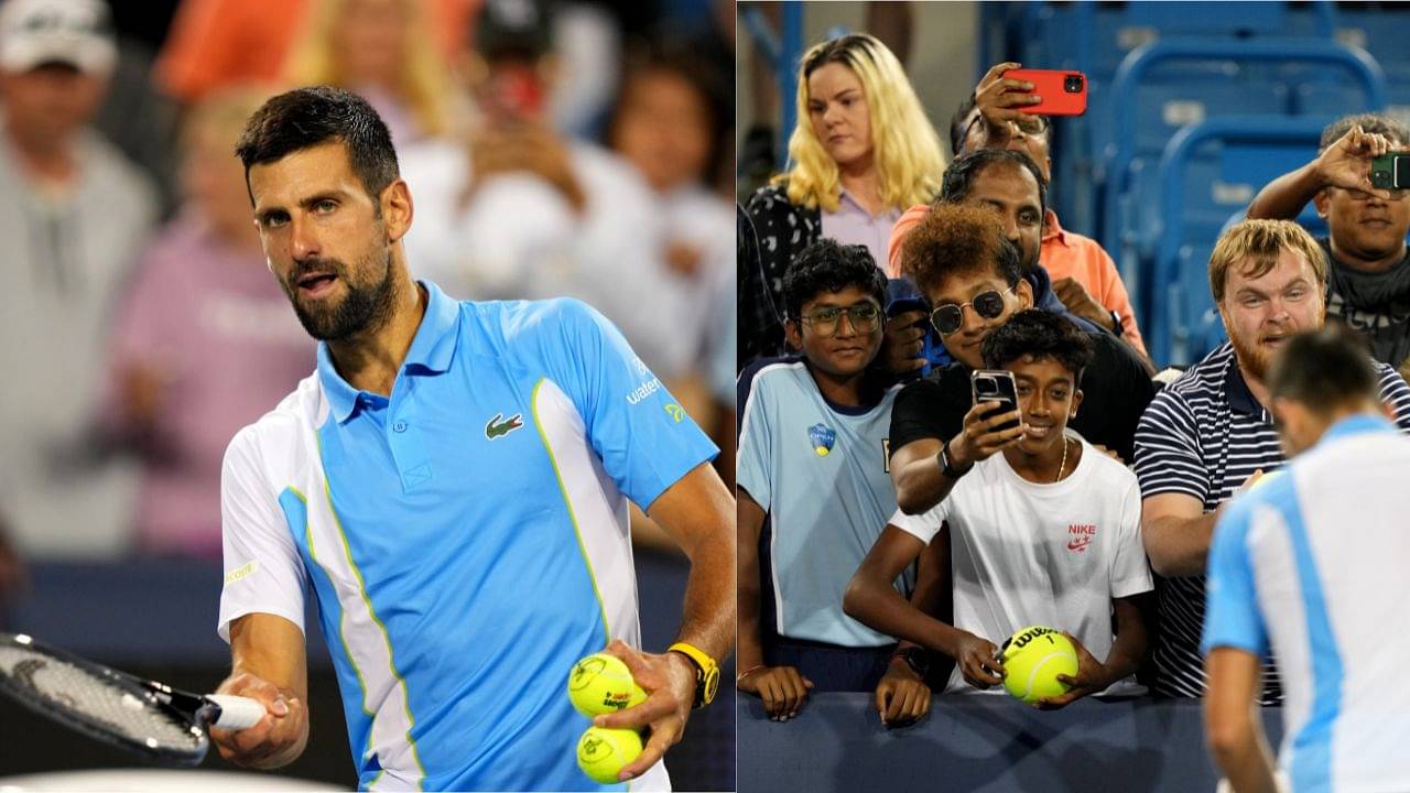Novak Djokovic Has Hilarious Message For Gael Monfils After Achieving 19-0 Record Which Goes Viral