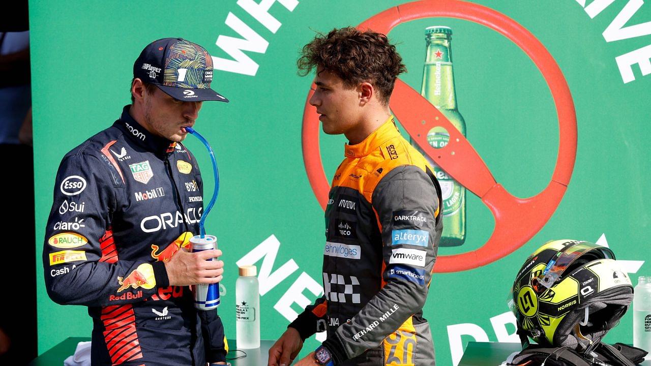 Unaffected by $44,500 Trophy Loss, Max Verstappen Gives Consent to Lando Norris to "Do Whatever" He Wants With Home GP Trophy