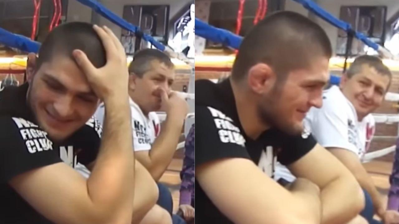 “Bro Is Blushing”: Khabib Nurmagomedov Gets Embarrassed in Front of Father by ‘Girlfriend’ Question, Fans React