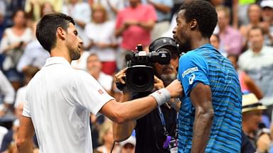Djokovic complaint from fans about Monfils