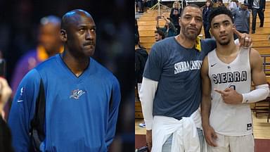 “He Gave Him 40, All Jumpers”: 40 Year Old Michael Jordan's Offensive Explosion On Kenyon Martin's Nets Has Son KJ Reminiscing