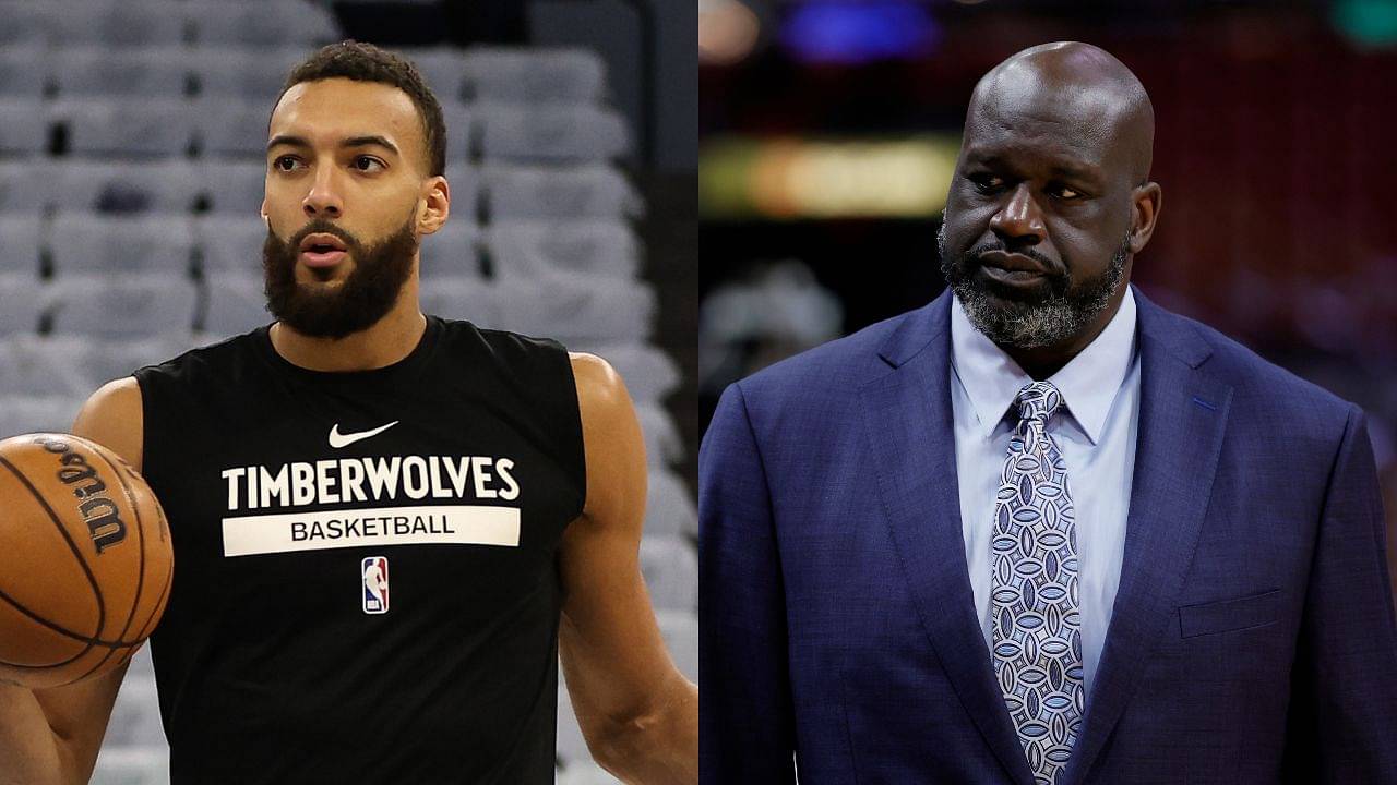 4 Months After Defending Rudy Gobert Amidst A $25,000 Fine, Shaquille O'Neal Pokes Fun At Him Going From 'Wanting Gold' To 'Eliminated'