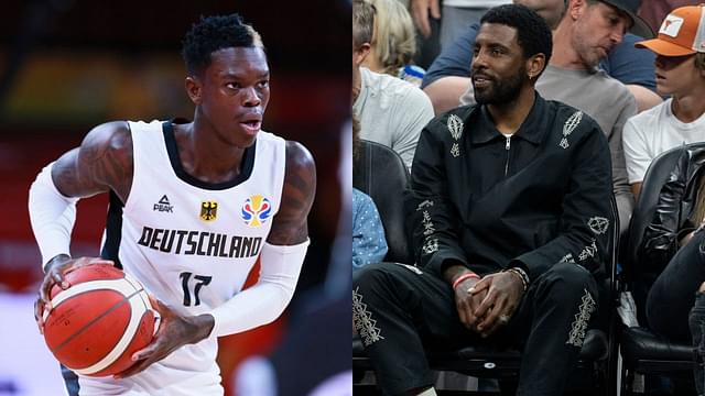After Hyping Up Luka Doncic, Kyrie Irving ‘Hilariously Roasts’ LeBron James’ Former Teammate Dennis Schroder at FIBA WC Friendly Game