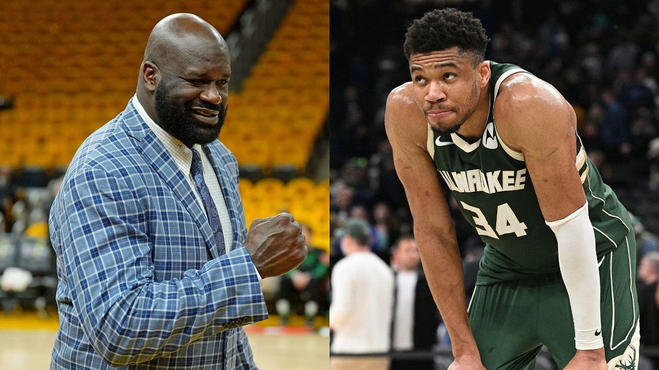 Earning $7,084,670 Less Than Giannis Antetokounmpo, Shaquille O'Neal Showcases The Differences In Their MVP Seasons 20 Years Apart