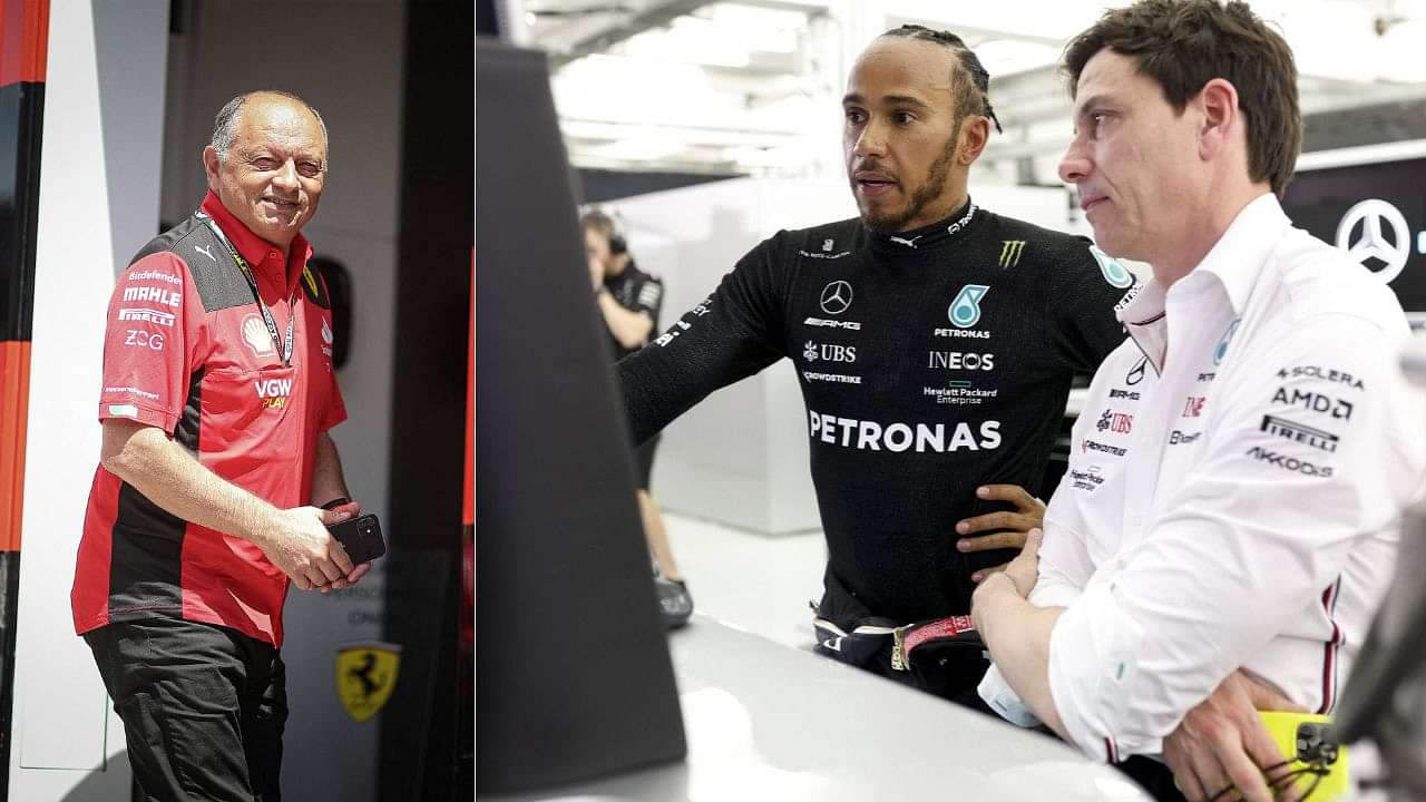 Amidst Fred Vasseurs Efforts To Poach Lewis Hamilton Toto Wolff Admits He Is “doing Everything