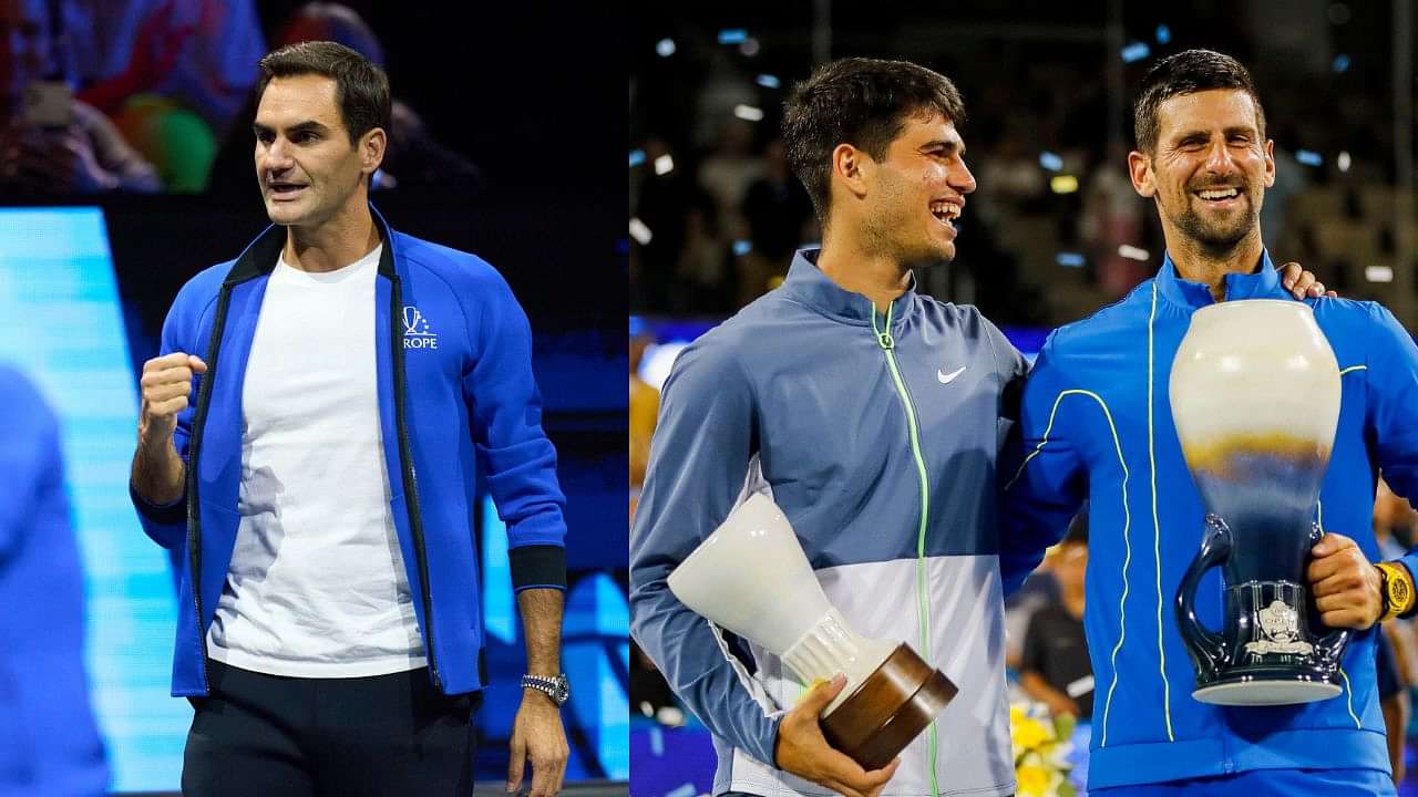 "I Would Bet on Novak Djokovic": Roger Federer Picks Former Rival Over Carlos Alcaraz for US Open Title