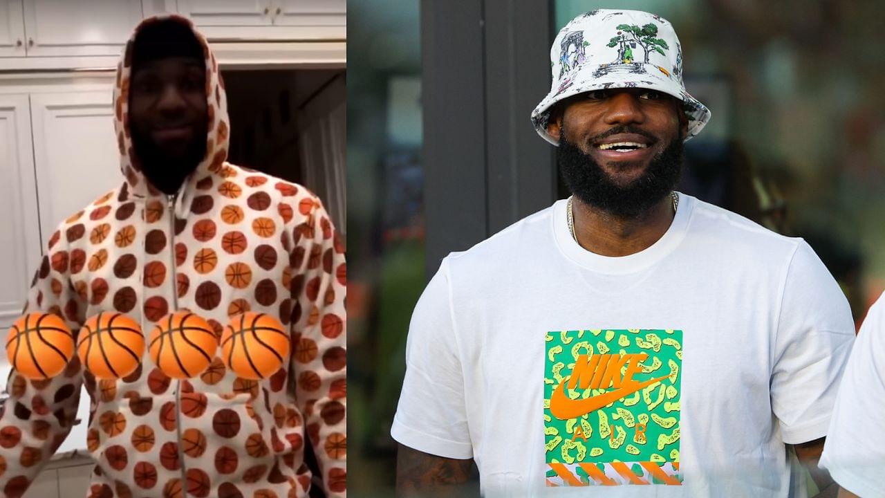 “That Fit Is Garbage!”: Rocking a Onesie, LeBron James Hilariously Trashed Bronny Wearing Media Channel’s Merchandise in 2018