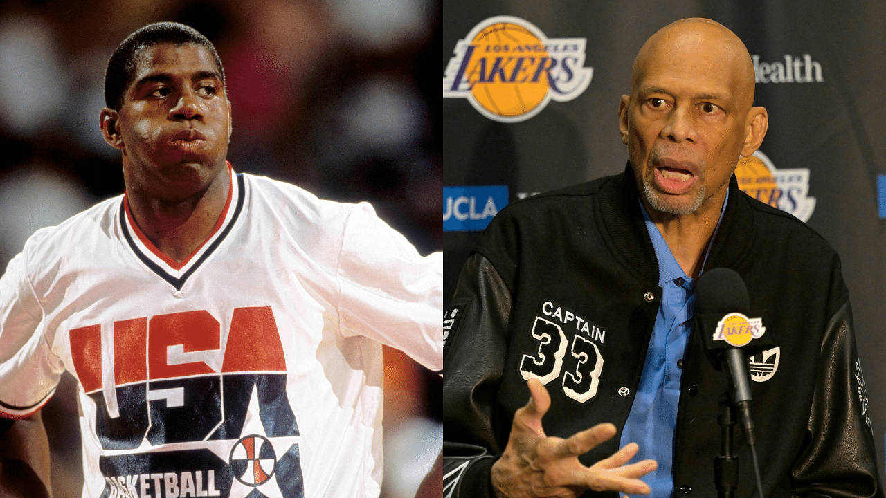 "Even me, Magic Johnson": 'Devastated' Lakers Owner Jerry Buss Was Saved From Collapsing by Kareem Abdul-Jabbar During Heartbreaking 1991 Press Conference