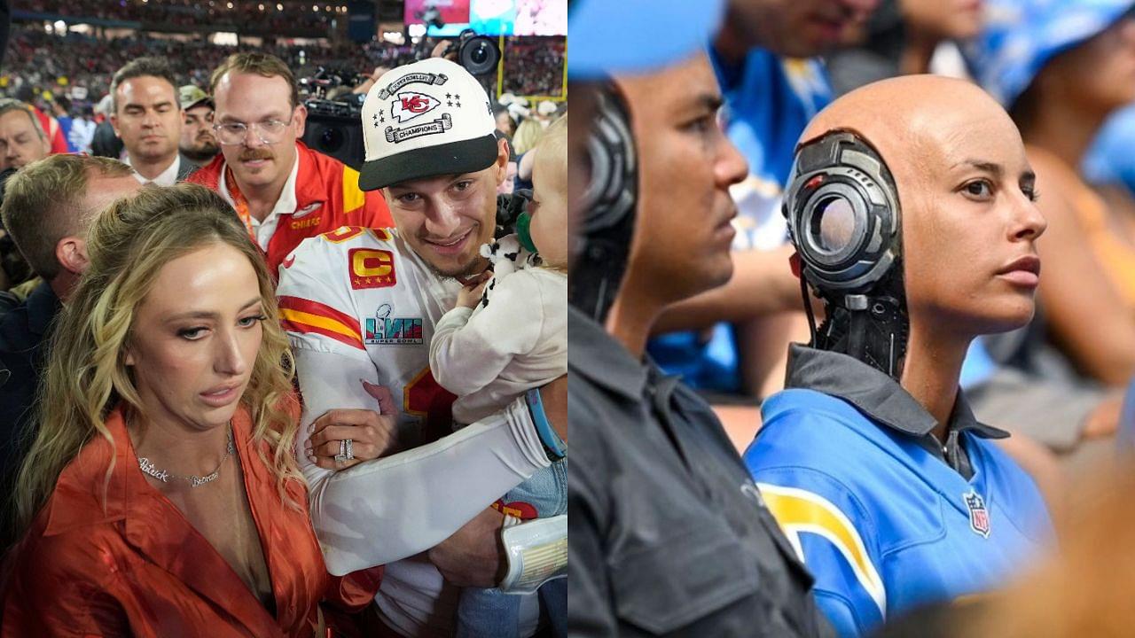 “That’s a Hell Nah”: Patrick Mahomes’ Wife Brittany Gets Spooked After “Creepy” AI Robots Attend Chargers vs Dolphins Game