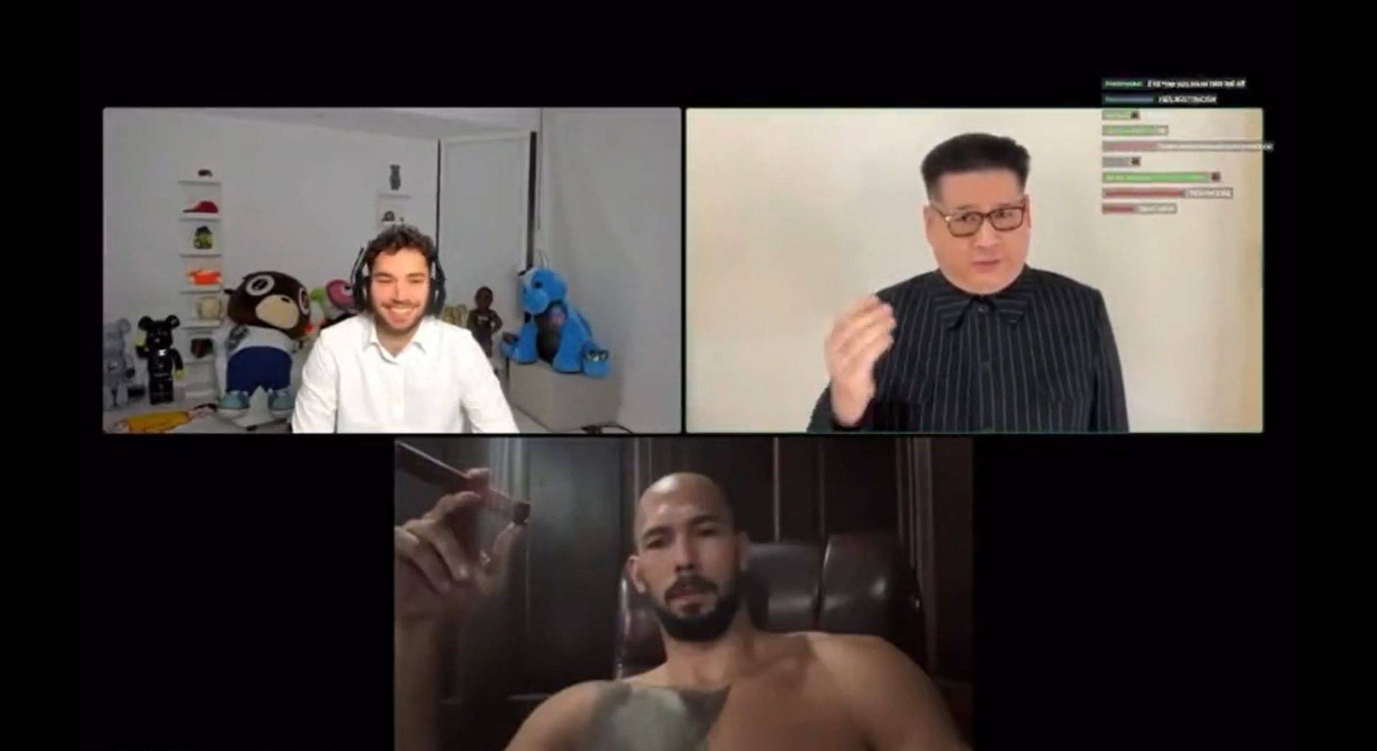 Adin Ross brings a Kim Jong Un impersonator for the most anticipated livestream