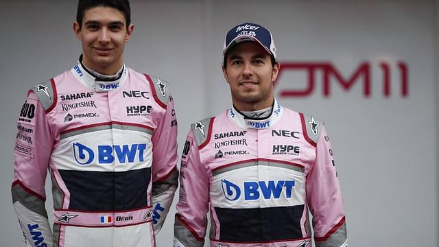 Despite Spending 2 Years Together, Esteban Ocon Throws Shade at Sergio Perez for Being Average Teammate