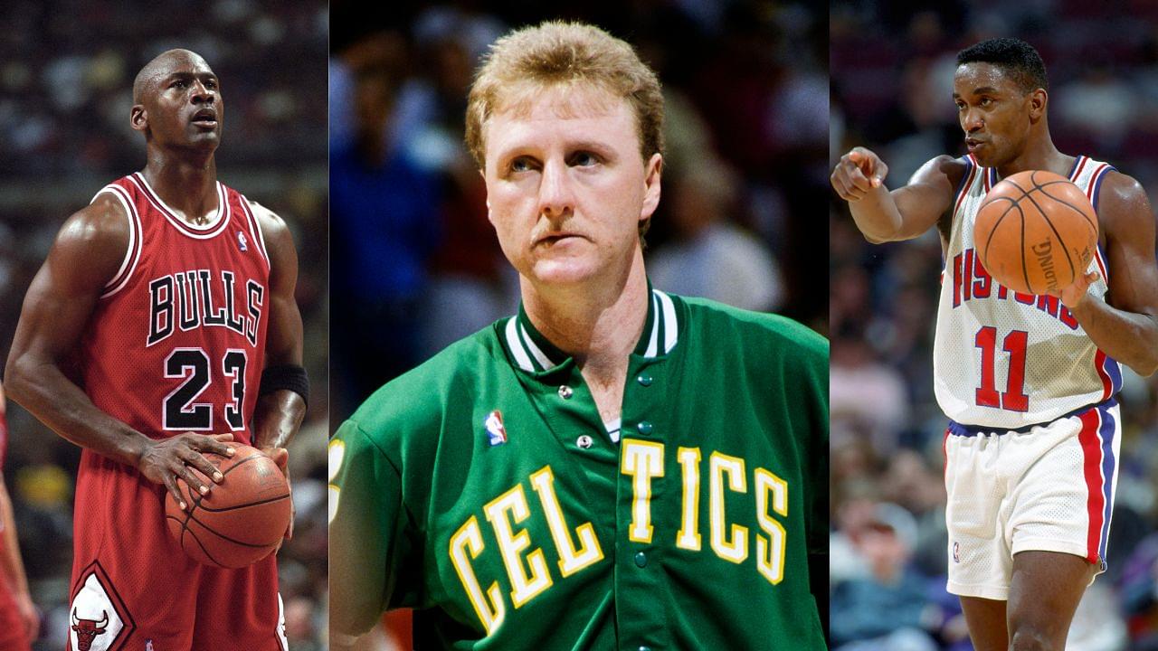Despite Michael Jordan's Outspoken Hatred for Isiah Thomas, Larry Bird Was Taken Aback by Pistons Legend's Absence from Dream Team