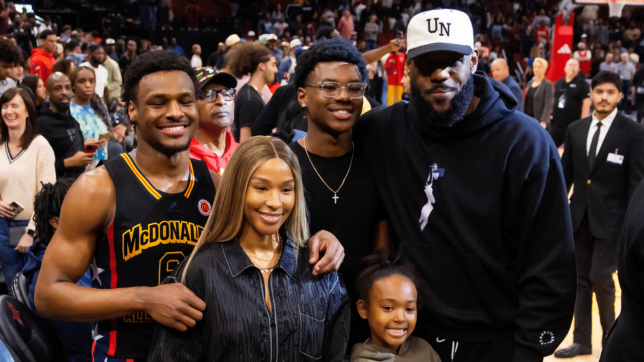 LeBron James' Son Bryce Put on a 'Choreographed' Show withOne of 'P ...