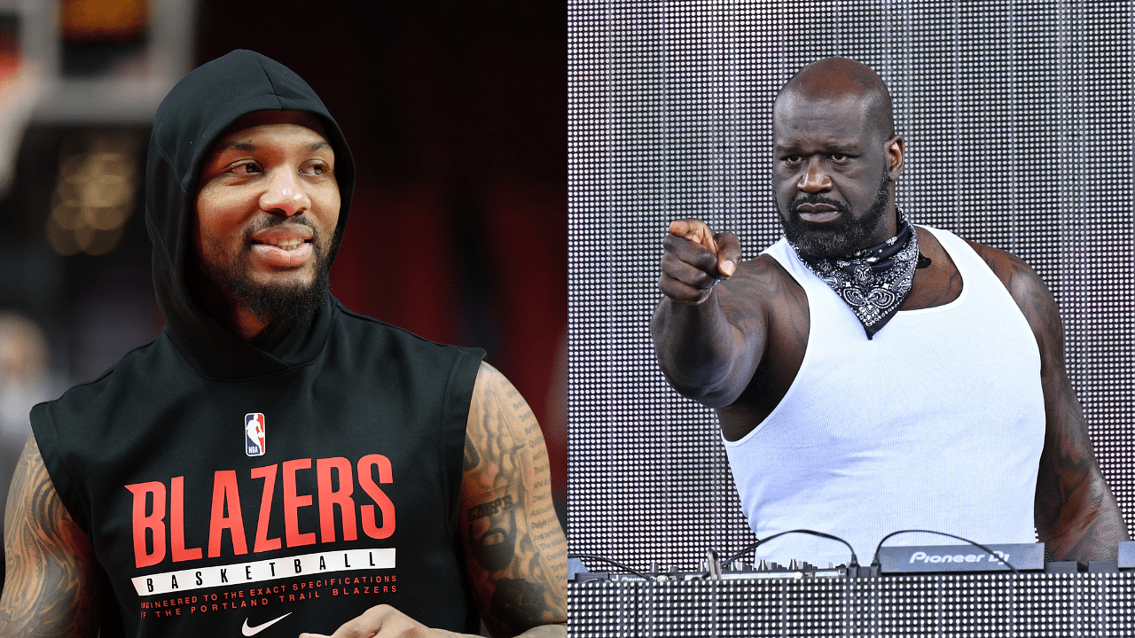 "Shaquille O'Neal Got a Little Mad": Having Disrespected $10,000,000 Worth Artist, Damian Lillard Proclaims Himself the 'Greatest Athlete Rapper'