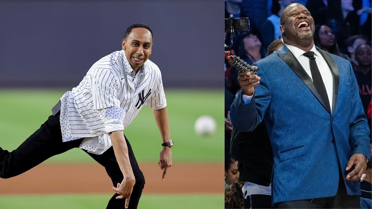 Averaged More in College Than LeBron James and Kobe Combined!”: Shaquille  O'Neal Continues Trolling Stephen A Smith After Disastrous First Pitch -  The SportsRush