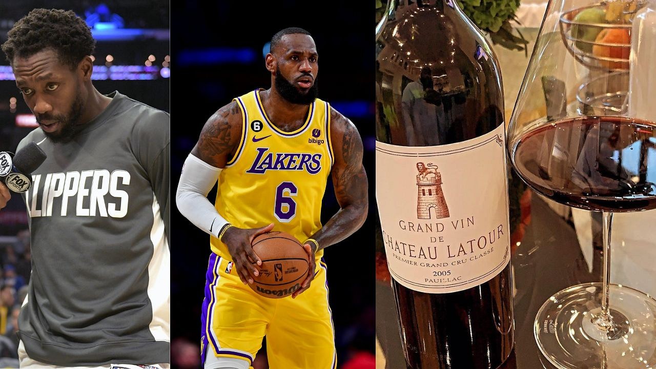 Lebron james best sale wine collection