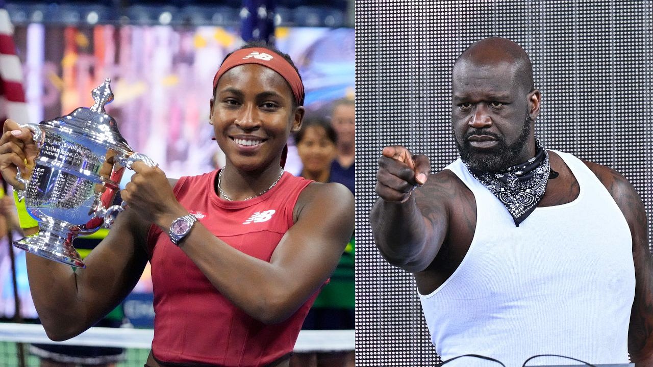 Full Circle Moment for Coco Gauff Shaquille O Neal Proudly