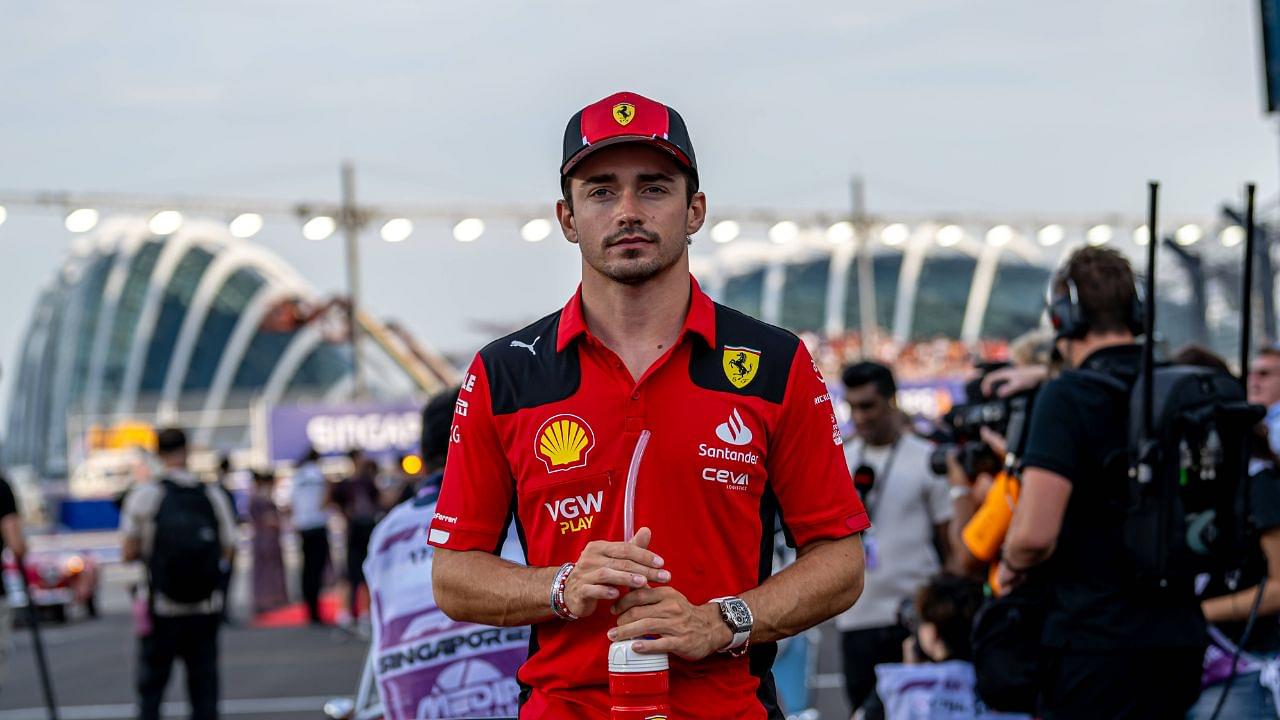 Charles Leclerc Narrowly Escaped From Giving Ferrari a Bittersweet Experience in Singapore 