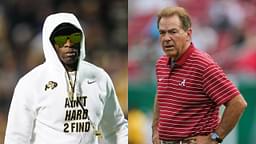 Deion Sanders Seized The Moment to Get Mentored By Nick Saban While Filming a Commercial TogetherDeion Sanders Seized The Moment to Get Mentored By Nick Saban While Filming a Commercial Together