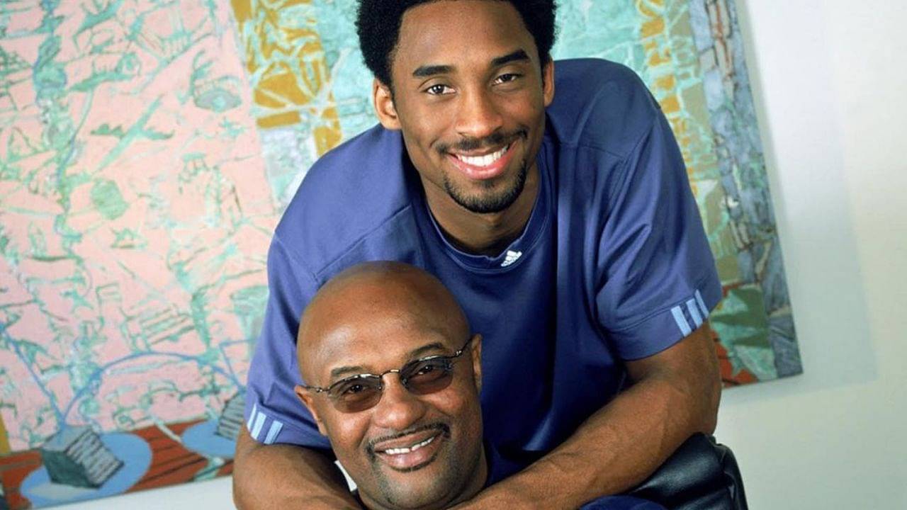 Kobe Bryant rockin his father Joe “Jelly Bean” Bryant & the Goat