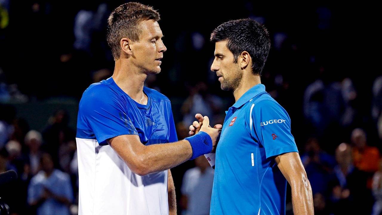 Novak Djokovic greater than Roger Federer, Andre Agassi: Tomas Berdych