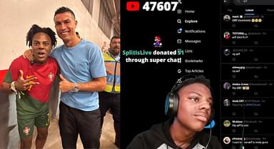 IShowSpeed freaks out after seeing the fake news of Cristiano Ronaldo dying