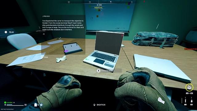 An image of the first objectiveof the alliance exposure mission featuring the laptop