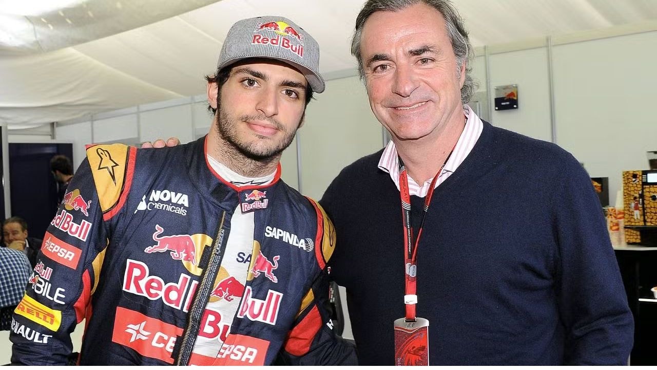 Le père de Carlos Sainz rejoint sa femme dans un récent bœuf avec Ferrari Starboy Charles
