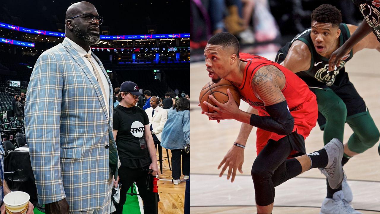 “Giannis Had Early Access to the Script!”: Shaquille O’Neal Marvels at Bucks’ Star ‘Predicting’ Damian Lillard’s $45.64 Million Move