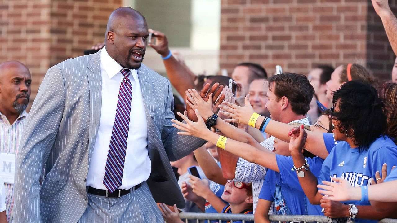 Shaq and 31 more athletes with numbers retired by multiple teams