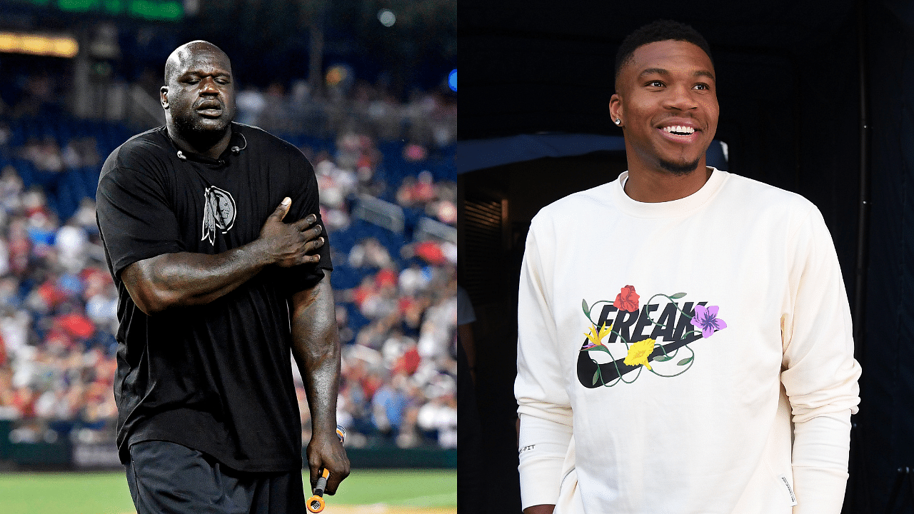 "Of Course, I Agree": Shaquille O'Neal Picks Giannis Antetokounmpo Over Dirk Nowitzki, Names Stephen Curry Among Elite 5