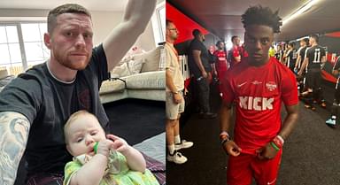 IShowSpeed tried to make Behzinga's daughter cry at the Sidemen Charity Match 2023