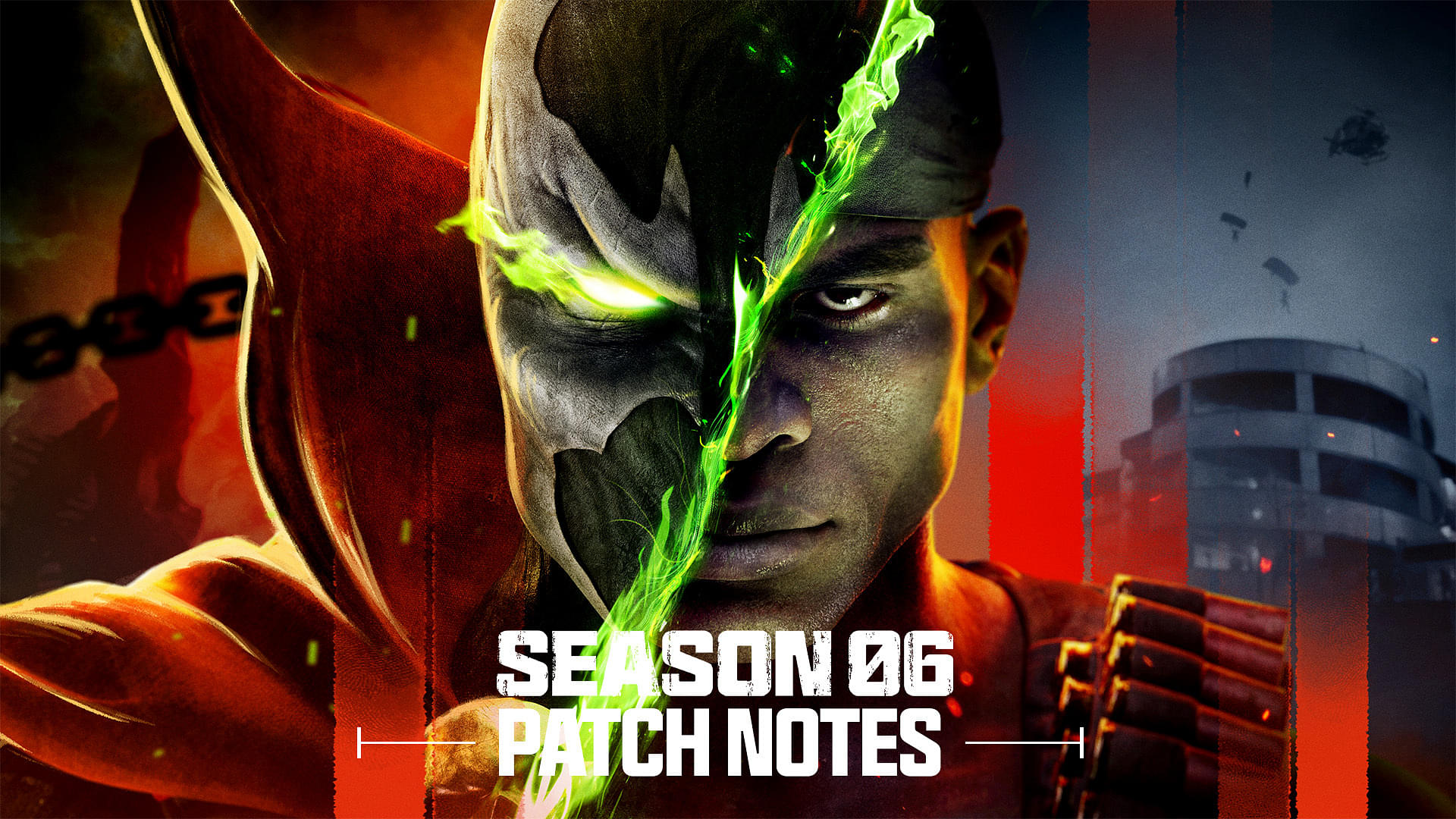 A poster showing Spawn in the Warzone 2 Season 6 patch notes