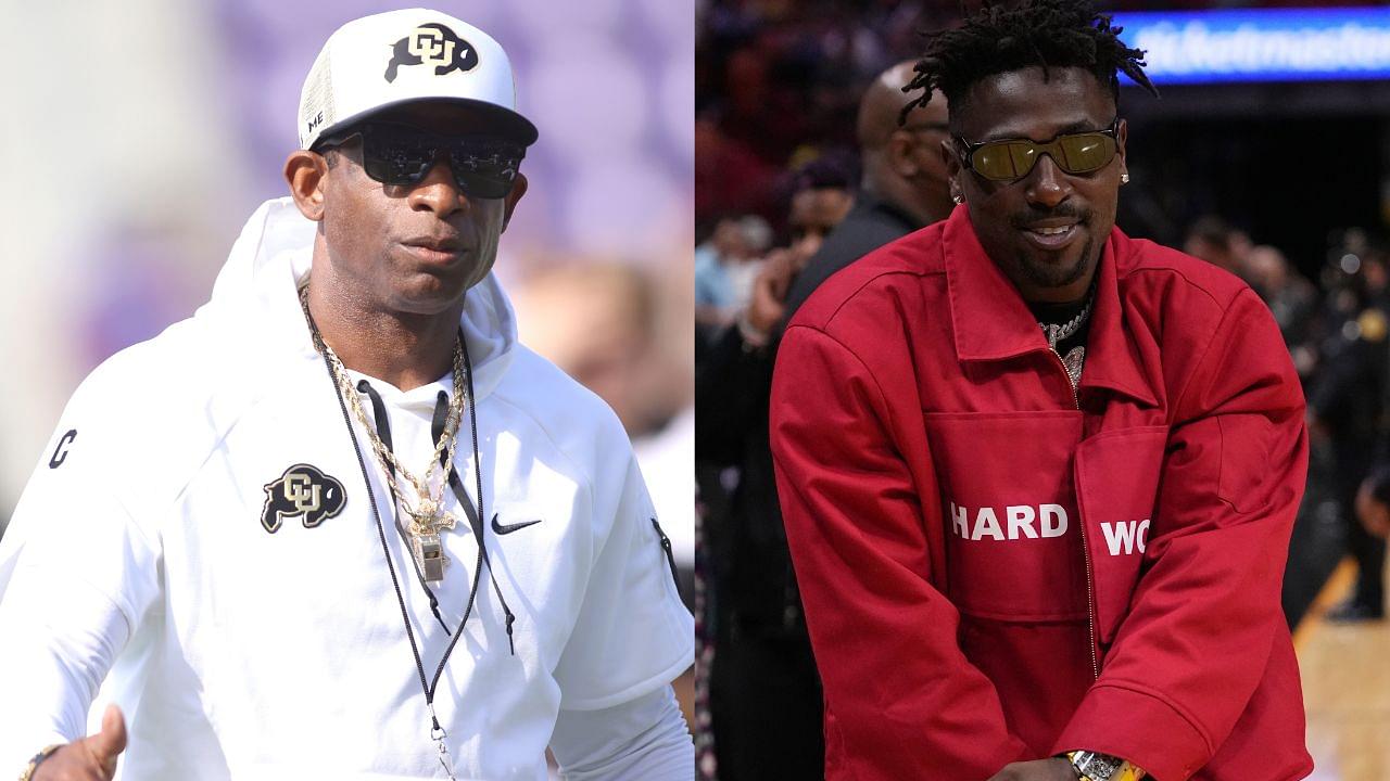 "Deion Sanders Was My Idol": Antonio Brown Showers Praise on Coach Prime, Before Comparing Himself to a Liquor Store