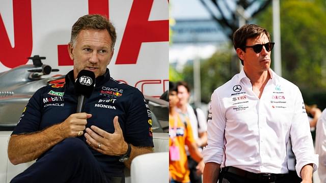 Christian Horner Taunts Toto Wolff While Revealing What Would be the Proud Achievement for Red Bull in 2023