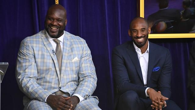 "I Got You Big Fella": Shaquille O'Neal Commended 21 Y/o Kobe Bryant For Stepping Up 23 Years Ago After He Fouled Out In The Finals