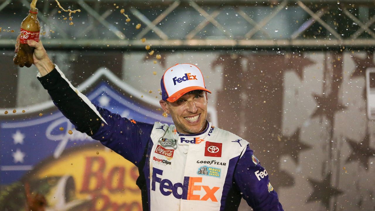 NASCAR Update: Why Denny Hamlin Is Happy About Going Back To Concrete ...