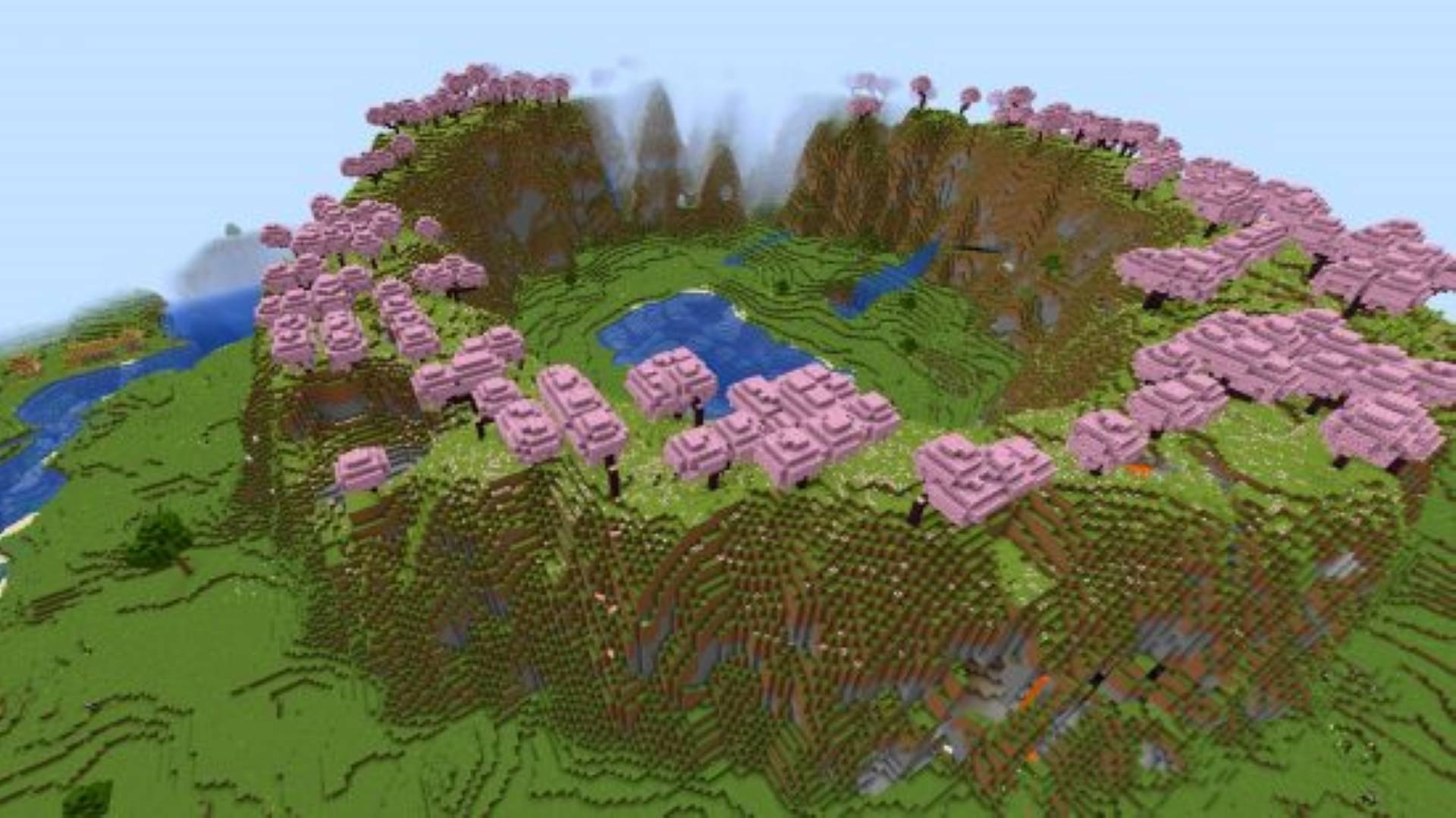 An image of Cherry Blossom Biome