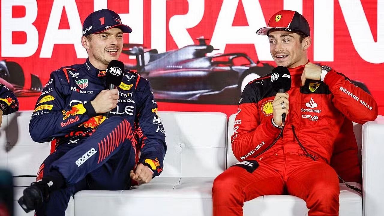 Max Verstappen, Charles Leclerc