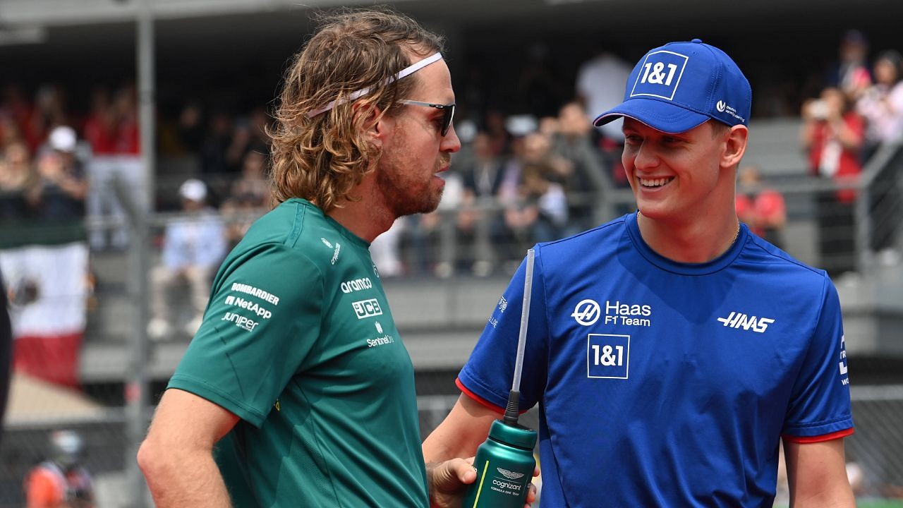 Sebastian Vettel Raises German Argument as He Provides Concerning Outlook About Mick Schumacher's Future